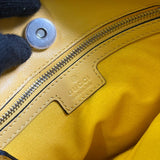 Side profile of classic refined women's handbag – women's designer-style accessory