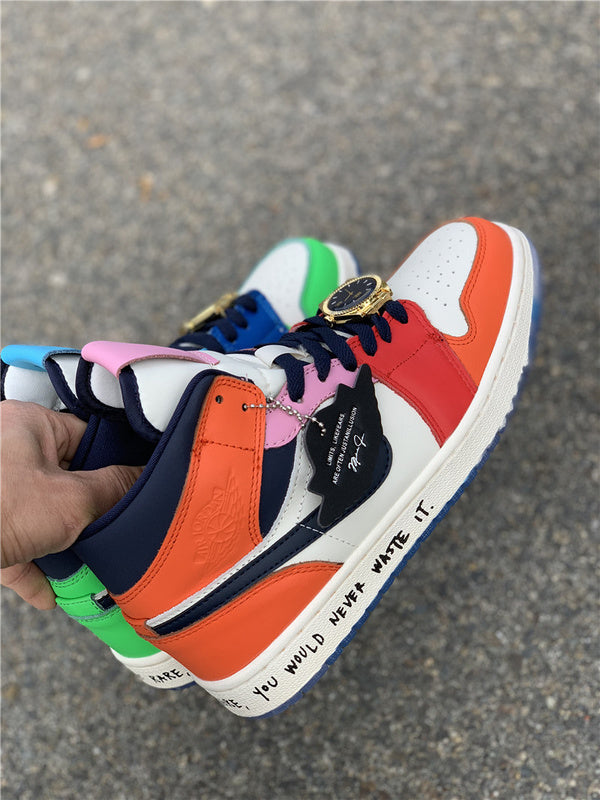 Nike Men's & Women's Luxury Lifestyle Trainers — Style 003 close-up view