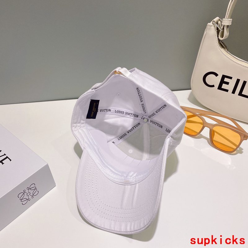 Side view of Louis Vuitton unisex cap