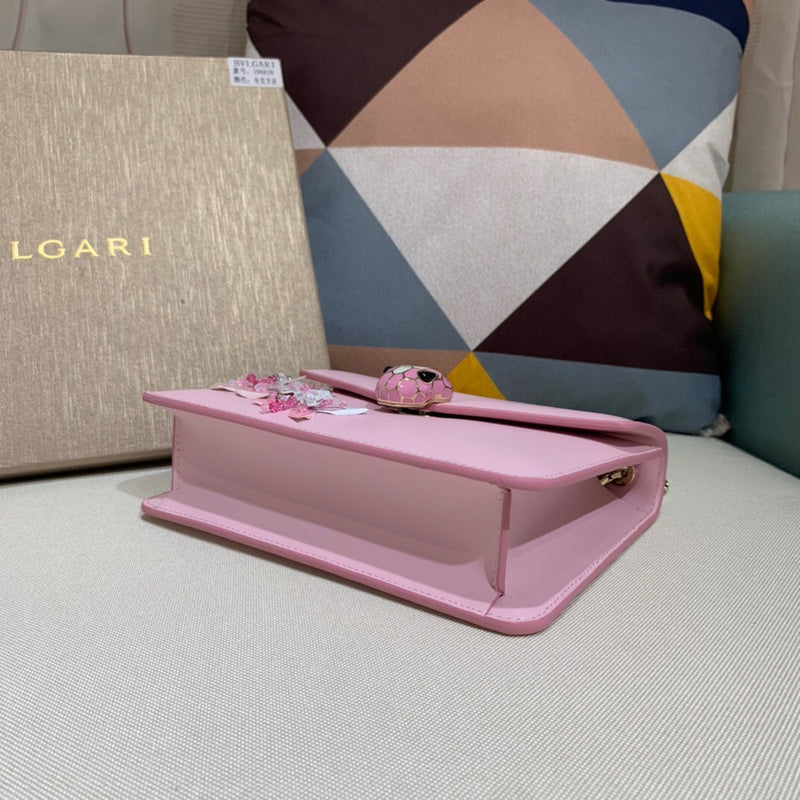 Polished Premium PU Leather Handbag - Versatile Everyday Design | Women's Luxury Handbag #1779 - side angle view (image 2) of designer-inspired handbag