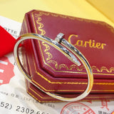 Front view of Cartier unisex jewelry piece