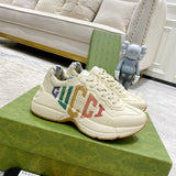 Gucci clean off-white luxury sneakers view 10 chunky sole construction
