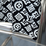 Back view of Louis Vuitton cotton t-shirt with monogram-inspired silhouette