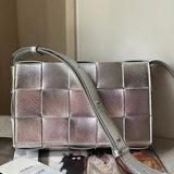 Sophisticated Premium PU Leather Handbag - Statement Silhouette | Women's Fashion Handbag #1623 - texture close-up (image 9) of designer-inspired handbag