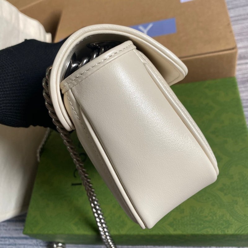 Top view of polished chic women's handbag – women's luxury accessory
