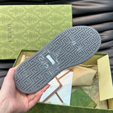 Gucci bold contrast luxury sneakers view 10 sleek tonal finish