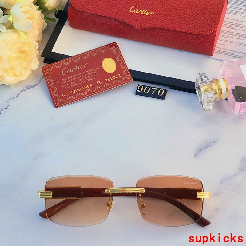 Front view of Cartier unisex sunglasses