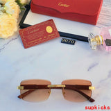 Front view of Cartier unisex sunglasses