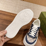 Side profile of Gucci all-black sneakers cushioned comfort fit