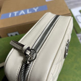 Back view of statement everyday-luxe women's handbag – women's designer-style accessory