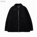 Front view of Louis Vuitton luxury clothing with signature branding