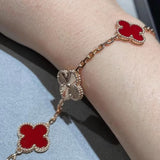 Close-up detail view of Van Cleef & Arpels unisex jewelry piece