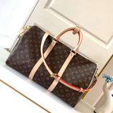 Interior view of sleek classic women's handbag – women's everyday handbag