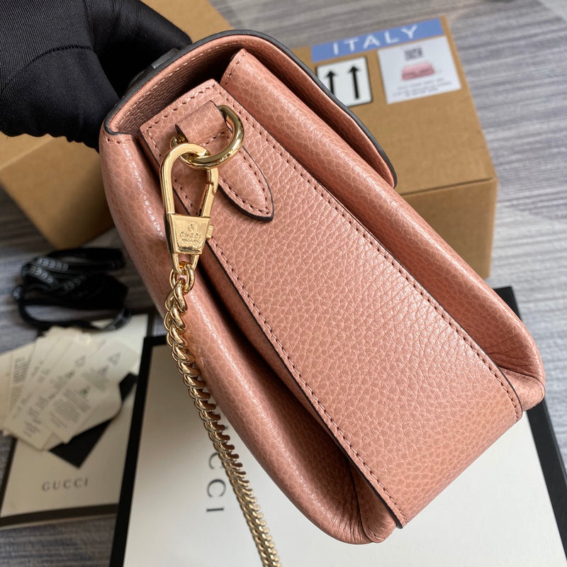 Top view of statement sleek women's handbag – women's statement bag