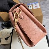 Top view of statement sleek women's handbag – women's statement bag
