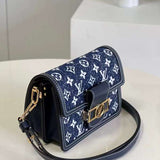 Front view of chic statement women's handbag – women's luxury accessory