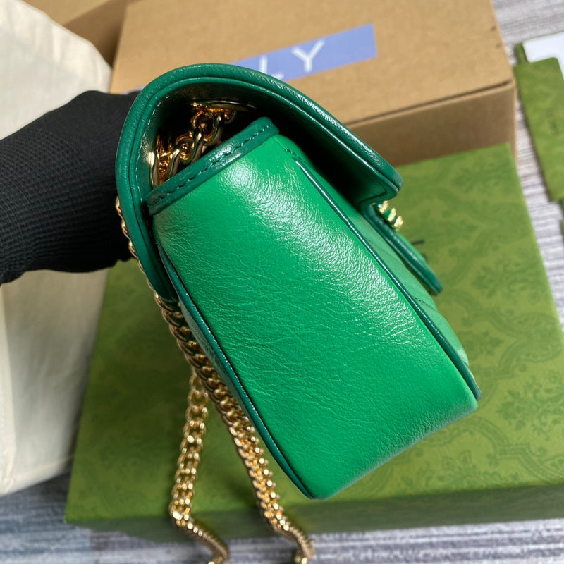 Top view of sleek chic women's handbag – women's statement bag