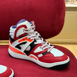 Gucci muted earth tones luxury sneakers view 8 heritage-inspired look