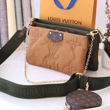 Front view of classic sleek women's handbag – women's statement bag