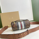 Ziva's Charm handbag – side angle view (one versatile size)