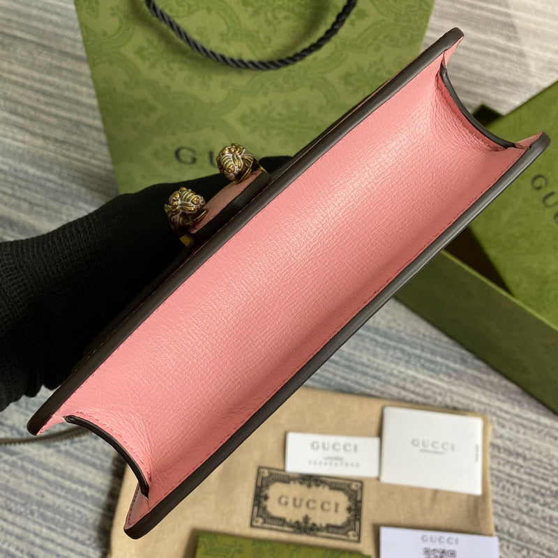 Back view of classic premium women's handbag – women's luxury accessory