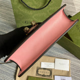 Back view of classic premium women's handbag – women's luxury accessory