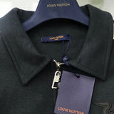 Flat lay presentation of Louis Vuitton luxury clothing with tailored silhouette