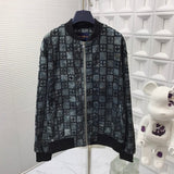 Side profile of Louis Vuitton luxury clothing with tailored silhouette