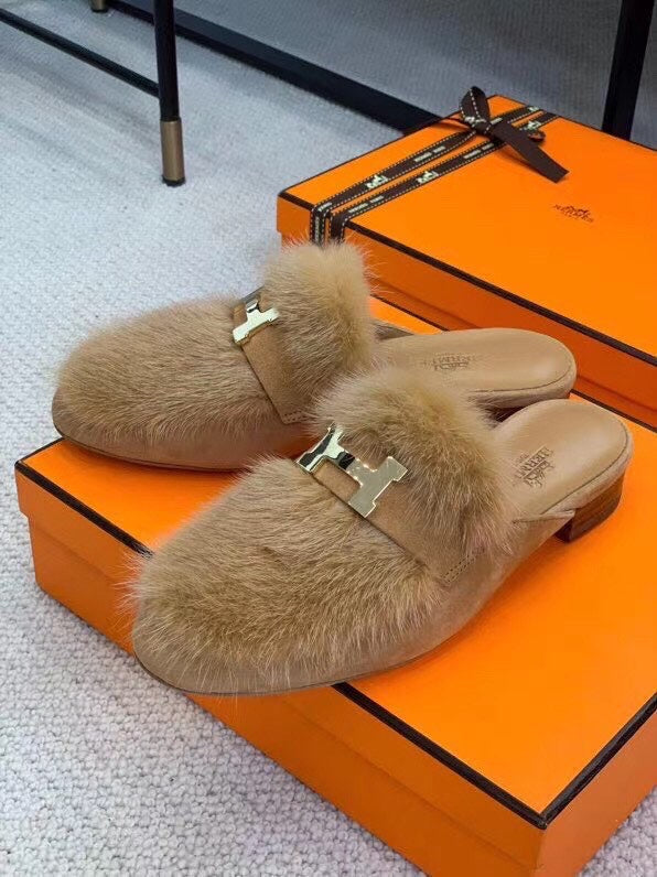 Hermes shoes Style 399 - front view, handcrafted italian detailing