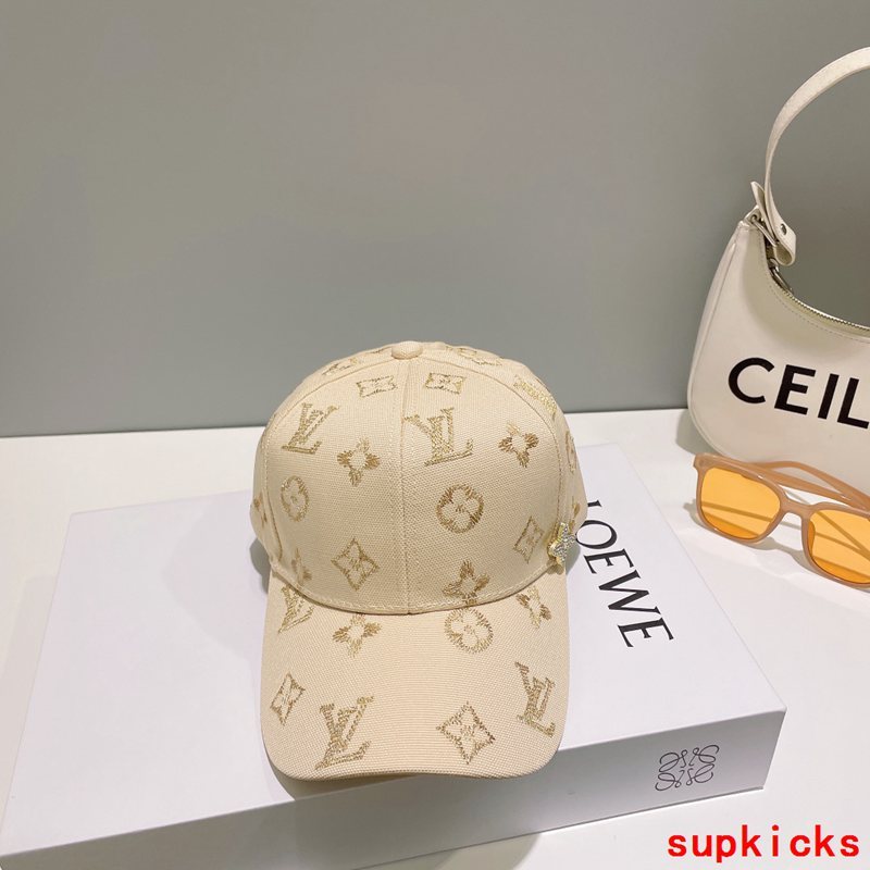 Front view of Louis Vuitton unisex cap