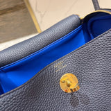Close-up detail of effortless bag design