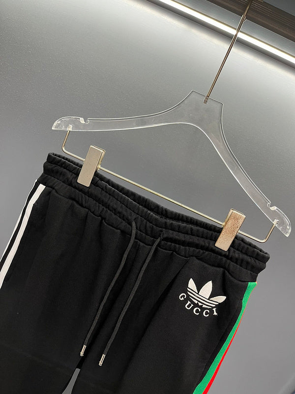 Back view of Gucci luxury clothing with logo-detail design