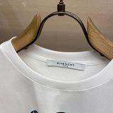 Full styled look of Givenchy luxury clothing with everyday silhouette