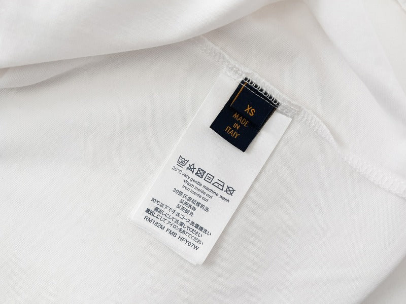 Front view of Louis Vuitton cotton t-shirt with everyday silhouette