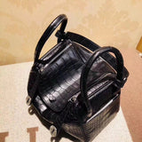 Modern bag shown from front angle