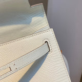 Close-up detail of graceful bag design