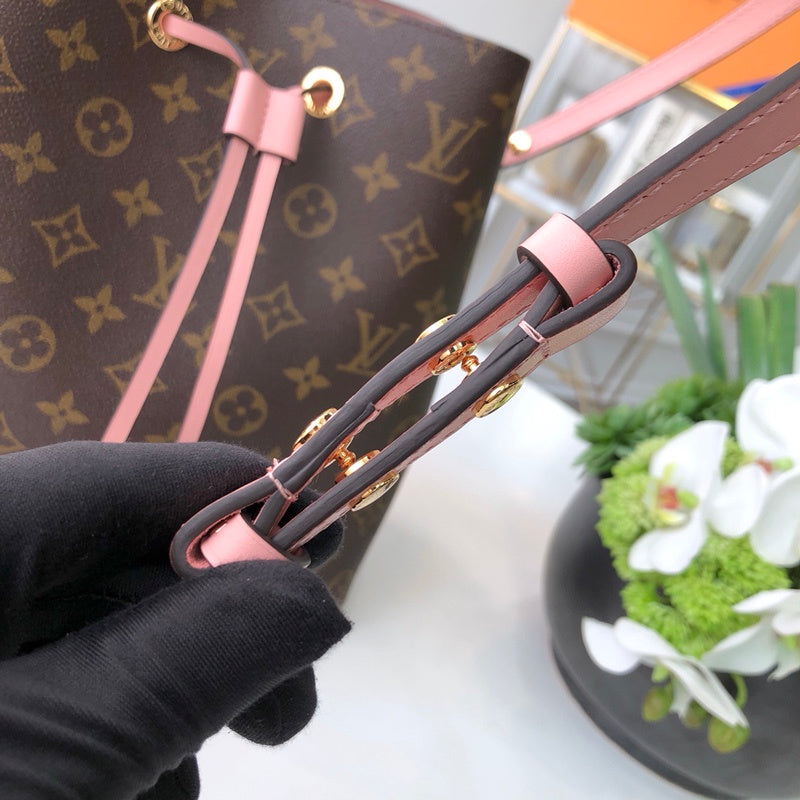 Back view of elevated refined women's handbag – women's luxury accessory