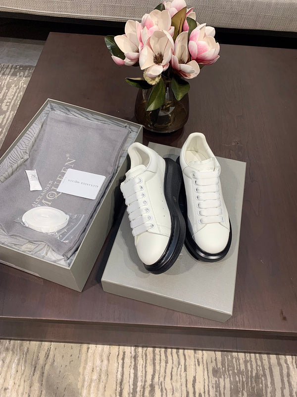 Alexander McQueen classic monochrome luxury sneakers view 10 everyday casual design
