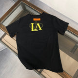 Side profile of Louis Vuitton cotton t-shirt with everyday silhouette