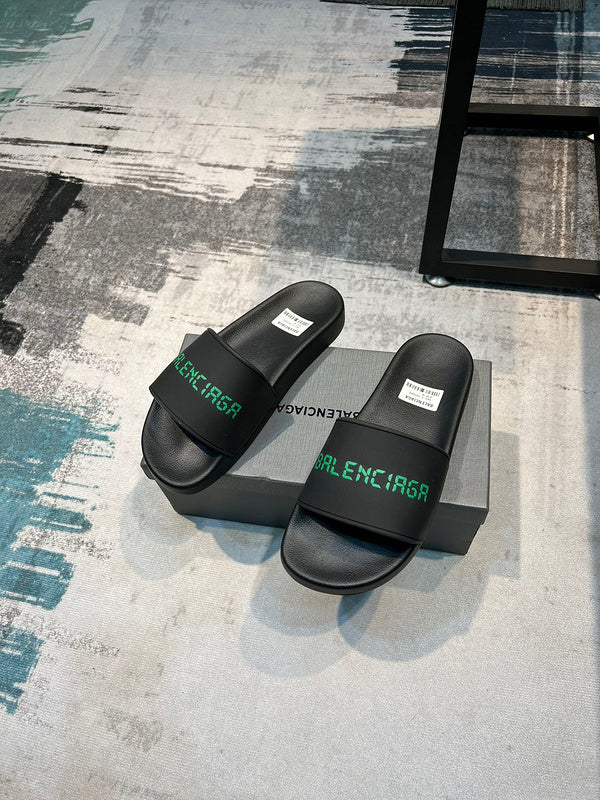 Balenciaga sandals Style 019 - top view showing design