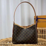 Interior view of statement classic women's handbag – women's luxury accessory