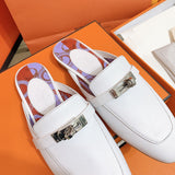 Hermes shoes Style 354 - angled studio shot