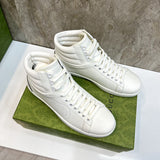 Gucci crisp white luxury sneakers view 7 everyday casual design