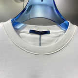 Front view of Louis Vuitton luxury clothing with runway-inspired design