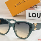 Front view of Louis Vuitton unisex sunglasses