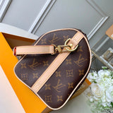 Interior view of classic sleek women's handbag – women's statement bag