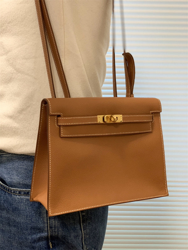  understated crossbody bag detail view showing craftsmanship 8