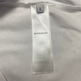 Front view of Givenchy luxury clothing with monogram-inspired silhouette