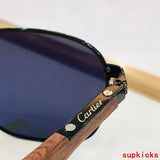 Side view of Cartier unisex sunglasses