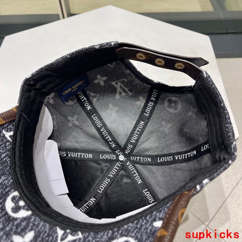 Side view of Louis Vuitton unisex cap